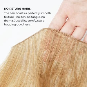 <span class=keywords><strong>Extensiones</strong></span> <span class=keywords><strong>de</strong></span> <span class=keywords><strong>Cabello</strong></span> Humano Genius Weft, <span class=keywords><strong>Cabello</strong></span> Virgen 100% Remy Chino <span class=keywords><strong>de</strong></span> Primera Calidad, Doble Trama, para Mujeres - Product Image 2