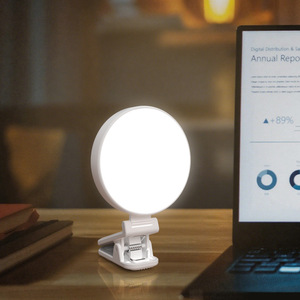 Mini lampe de remplissage Baidi M81 à température de couleur réglable 2500K-9900K pour selfie, vidéoconférence et streaming en direct - Product Image 1