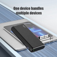 Banques d'alimentation à affichage numérique WST téléphone portable 65W charge super rapide grande capacité 20000mah batterie externe pour tablettes ordinateurs portables