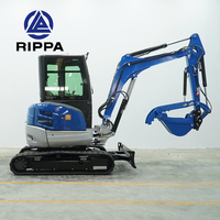 Accessoires gratuits! Vente d'usine en Chine 3 tonnes 3.5 tonnes Mini pelle