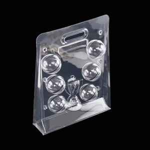 Transparante Plastic Verpakking Met Papieren Kaartschuif Voor Vissen Lokken Op Maat Gemaakte <span class=keywords><strong>Clamshell</strong></span> Blisterverpakking Voor Speelgoed - Product Image 1