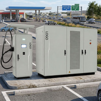 Station de recharge automobile AC/DC hors réseau, chargeur solaire pour véhicules électriques avec système de gestion des câbles