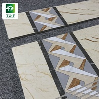 Carrelage d'escalier antidérapants jaune clair, en céramique, 300x1200, pour escaliers, prix du Bangladesh, livraison gratuite