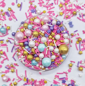 Nouveaux Sprinkles comestibles pour gâteaux, Perles de sucre, Sprinkles de sucre, Sprinkles de bonbons, Sprinkles de décoration pour gâteaux à l'ananas, Sprinkles de sucre <span class=keywords><strong>licorne</strong></span> - Product Image 1