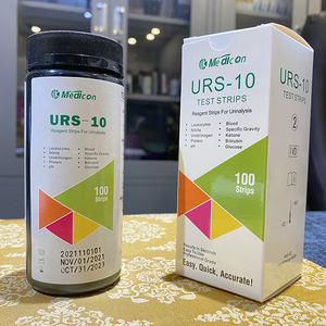 Bandelettes urinaires de qualité supérieure à 10 paramètres, appareil d'examen de l'acuité visuelle personnalisé, consommables médicaux à faible coût - Product Image 4