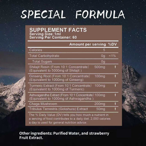 Lower MOQ Dietary <b>Supplement</b> 6-In-1 Formula Enhance Brain & Memory 60 Days Supply Natural Shilajit Complex Liquid Drops - Product Image 5