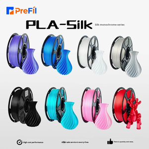 วัสดุสิ้นเปลืองสำหรับการพิมพ์ 3 มิติแบบไหมสีเดียว PLA Silk 1 กก. เส้นพลาสติกสำหรับเครื่องพิมพ์ 3 มิติแบบไหมสีขาวเขียว สำหรับเครื่องพิมพ์ 3 มิติแบบ FDM - Product Image 6
