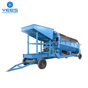 Lavadora de oro aluvial Lessworker Nueva operación simple de bajo costo operativo para separación de minerales de pequeña escala mediana - Product Image 1