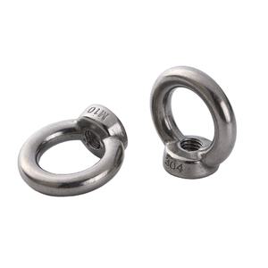 Écrous hexagonaux métriques polis certifiés en acier inoxydable, finition zinguée, certifiés DIN582 pour l'industrie minière - Product Image 3