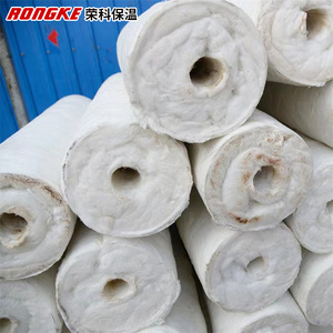 Rongke Rock <b>Wool</b> Aluminum Silicate Insulation Pipe 200 Compressive Strength <b>Thermal</b> Insulation For Heating And Water Supply - Product Image 2