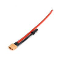 Câble XT90 anti-étincelle pour batterie, fil PVC 10AWG, cuivre étamé, pour connecteur femelle, courant élevé, longueur personnalisée, pour vélo électrique, modèle RC, bricolage