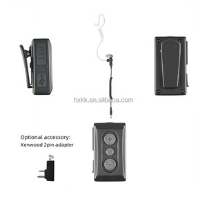 Adaptateur audio Dongle sans fil à 2 broches pour les radios <span class=keywords><strong>Kenwood</strong></span>/Baofeng Kit d'écouteurs sans fil Secure Comm for Industrial/Outdoor/Security - Product Image 2