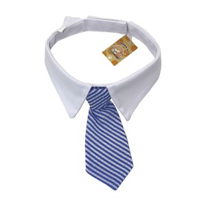 Cravate pour animaux de compagnie avec <span class=keywords><strong>faux</strong></span> <span class=keywords><strong>col</strong></span> de chemise, cravate formelle réglable pour chien et chat pour mariage, fête, costume - Product Image 3