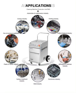 High Dry <b>Ice</b> Blasting <b>Machine</b> for Removing Dust Deposits Interior/Exterior Surfaces Train Carriages Track Accessories - Product Image 2