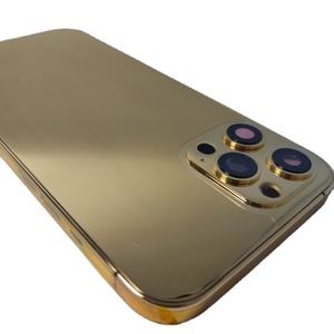 Para <span class=keywords><strong>iPhone</strong></span> 12/<span class=keywords><strong>13</strong></span>/14/15/16 pro Max Marco de oro más vendido galvanizado oro real sin decoloración Marco de lujo de alta calidad - Product Image 6