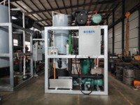 Machine à glaçons industrielle à économie d'énergie de 5 tonnes avec refroidissement par eau