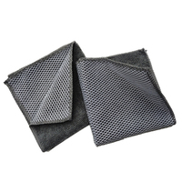 Filet à récurer en maille de bonne qualité en gros chiffon de vaisselle en microfibre chiffon de nettoyage de table