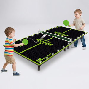 Set <span class=keywords><strong>da</strong></span> <span class=keywords><strong>Ping</strong></span>-<span class=keywords><strong>pong</strong></span> in <span class=keywords><strong>Legno</strong></span> per Bambini - Gioco Sportivo per Intrattenimento Interno/Esterno con Luci, Gioco per 2 Giocatori - Product Image 1