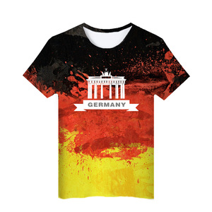 Tontons Nhà Máy Tùy Chỉnh 3D T-Shirt 100% Polyester Nhanh Chóng Khô Đầy Đủ <span class=keywords><strong>In</strong></span> Thăng Hoa - Product Image 4