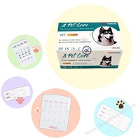 Kit de test sanguin pour le parvovirus canin, test rapide de l'antigène CPV, équipement vétérinaire de diagnostic