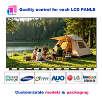Panel TV LCD ukuran 32, 40, 42, 43, 49, 50, 55, 58, 60, 65, 70, 75, 85, 86, 98 inci: Samsung, Hisense, JVC