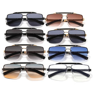 Superhot Fashion 21561 Fashion 2022 Lunettes de soleil carrées en métal pour hommes, pour l'extérieur - Product Image 5