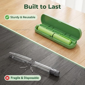 Ice Green Luxury Reusable Dosing <b>Pen</b> with Custom Logo and Elegant Gift <b>Box</b> for Skincare Beauty Liquid Dispensing - Product Image 3