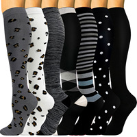 Chaussettes de compression Medias Compresipn 2030mmhg très vendues pour les athlètes de course à pied