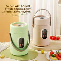 Mini-casserole électrique portable 110V, petite marmite électrique intelligente pour bouillie et soupe, pour les États-Unis et le Canada