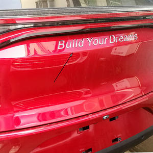 Logo de aluminio en relieve para coche, insignia de aluminio en negro y plateado con estampado delicado personalizado, insignia de coche, emblema de abs - Product Image 5