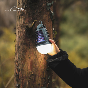 Lampe anti-moustiques électrique Campout, LED noire, portable, pour le camping en plein air, répulsif anti-moustiques avec batterie 500 mAh - Product Image 5