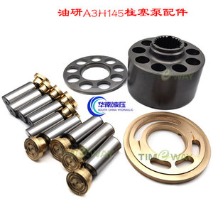 Pièces de rechange pour pompe à piston axial YUKEN A3H145 : disque de retour, coulisseau de piston, plaque d'huile, rotule, bloc-cylindres - Product Image 5