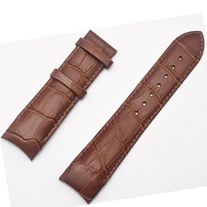 MINGJIANG cinturino per orologio in pelle con estremità curva cinturino per orologio in pelle con estremità curva cinturino curvo - Product Image 5