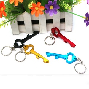 Ouvre-bouteille en forme de clé en métal Ouvre-boîte de <span class=keywords><strong>vin</strong></span> EDC extérieur Porte-clés durable Porte-clés créatif - Product Image 1