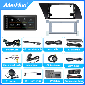 Meihua Autoradio Écran Lecteur DVD Android 13 8 cœurs Qualcomm chip GPS pour Audi A4L 09-16 configuration <span class=keywords><strong>haut</strong></span> <span class=keywords><strong>de</strong></span> <span class=keywords><strong>gamme</strong></span> Auto <span class=keywords><strong>radio</strong></span> - Product Image 2