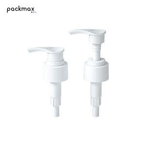หัวปั๊มโลชั่นพลาสติก PP แบบ 24 ฟัน พร้อมหัวฉีดแบบแบน และสวิตช์เกลียวในตัว สำหรับครีมนวดผม แชมพู และเจลอาบน้ำ - Product Image 2