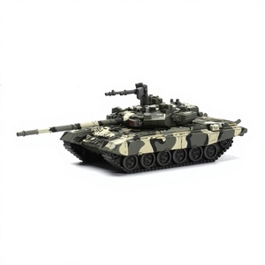 Xujia Blocs de construction de char T-90 transfrontalier 1:48, jouet éducatif STEM, cadeau pour garçons, en plastique, boîte originale - Product Image 1