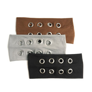 IFOND Fascia per Capelli Leopardata Y2K con Rivetti Metallici e Design Elastico Largo per Donne, Stile Street Sweet Spicy - Product Image 3