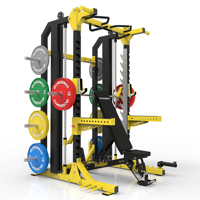 Conjunto de gimnasio en casa multifuncional, máquina de ejercicio, entrenamiento en casa, gran oferta