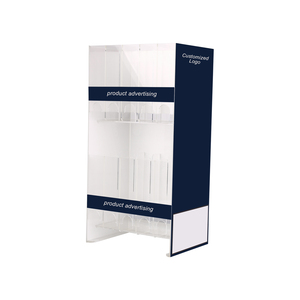 Nhà máy bán buôn sản phẩm quảng cáo Showcase Acrylic khói cửa hàng trường hợp uống nước trái cây hiển thị thực phẩm đứng - Product Image 5