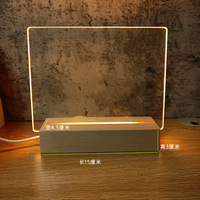 Lampe de table visuelle 3d veilleuse lampe holographique 3d lampe acrylique illusion d'optique décoration de lampe acrylique personnalisée tablette acrylique