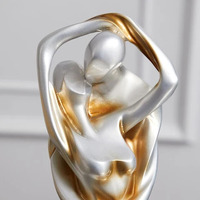 Statuette de Couple en résine, jouet artisanal, cadeau, vente en gros, livraison gratuite