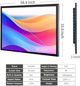 Màn hình bảng thông minh tương tác 65 inch 4K với màn hình cảm ứng bảng trắng điện tử WIN-<span class=keywords><strong>11</strong></span> máy tính để bàn mới cho lớp học văn phòng - Product Image 6