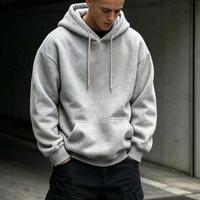 Sweat-shirts à capuche unisexes surdimensionnés avec logo personnalisé, polyvalents, de qualité supérieure pour tous les jours