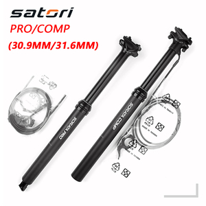 SATORI levage hydraulique 30.9/31.6mm <span class=keywords><strong>Suspension</strong></span> compte-gouttes tige de <span class=keywords><strong>selle</strong></span> <span class=keywords><strong>vtt</strong></span> fil contrôle hauteur réglable Tube de <span class=keywords><strong>selle</strong></span> tige <span class=keywords><strong>selle</strong></span> - Product Image 1