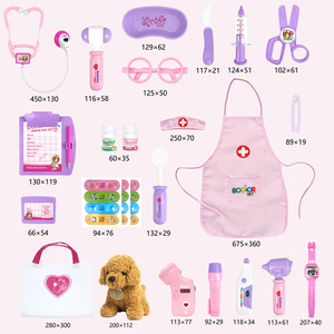 Lot de 24 jouets d'imitation pour enfants : Kit de <span class=keywords><strong>docteur</strong></span> vétérinaire pour animaux de compagnie, ensemble de jeu d'avocat au <span class=keywords><strong>docteur</strong></span> pour la maternelle - Product Image 2