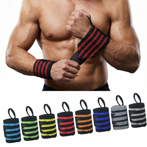 Muñequeras de Alta Resistencia para Levantamiento de Pesas, Correas Profesionales para Gimnasio con Soporte para el Pulgar, Cinturón de Soporte Personalizado para Levantamiento de Pesas - Product Image 1