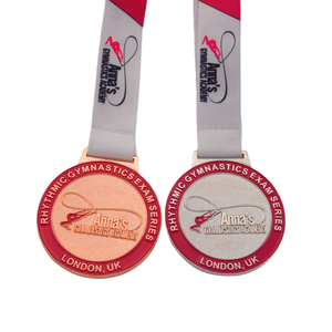 Medaglie e Trofei Personalizzati per Ginnastica Ritmica dell'Academia Anna's UK, Medaglie per Danza Fitness, Pattinaggio e Ginnastica <span class=keywords><strong>Artistica</strong></span> - Product Image 2