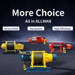 Cabrestante Eléctrico ALLMAN de 1 Tonelada, Nueva Versión Mejorada M4, Clase de Trabajo AME, para Trabajos Pesados de Ingeniería - Product Image 6