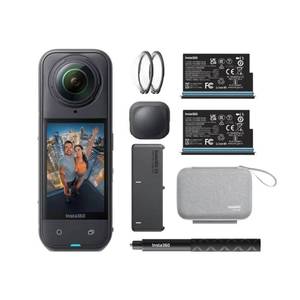 Nuova Insta360 X5 2025: Fotocamera Sportiva Impermeabile 30m, Video 360 <span class=keywords><strong>HDR</strong></span> 8K, <span class=keywords><strong>Foto</strong></span> 72MP, 4K60fps, Zoom Ottico 21x-40x, Schermo Touch, 128GB - Product Image 1